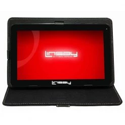 10.1 in. 2GB RAM 32GB Android 12 Quad Core Tablet with Black Case by LINSAY