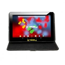 10.1 in. 1280x800 IPS 2GB RAM 32GB Android 12 Tablet with Black Case by LINSAY