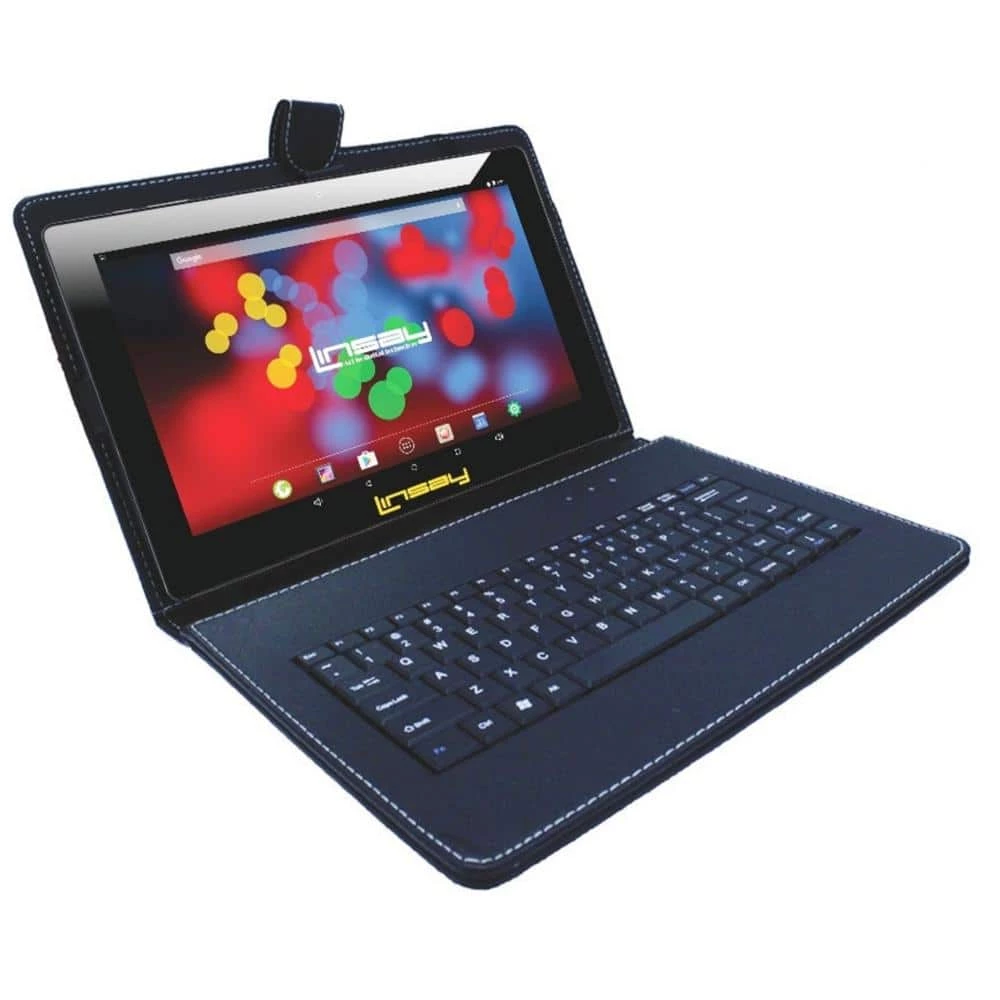 10.1 in. 1280x800 IPS 2GB RAM 32GB Android 12 Tablet with Black Keyboard by LINSAY 4 10.1 in. 1280x800 IPS 2GB RAM 32GB Android 12 Tablet with Black Keyboard by LINSAY - Image 2
