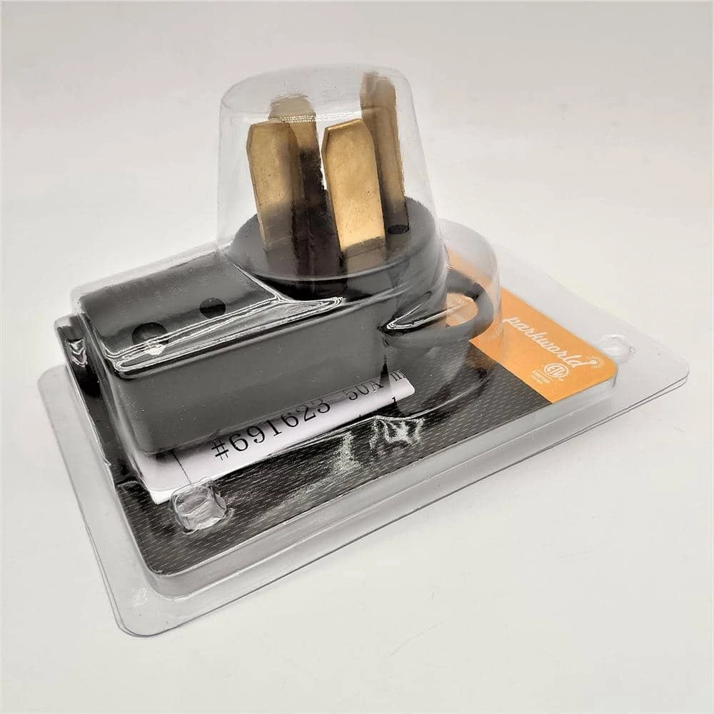 RV 50 Amp 125-Volt/250-Volt Power Replacement NEMA 14-50P Male Assembly Plug with Handle by parkworld 5 RV 50 Amp 125-Volt/250-Volt Power Replacement NEMA 14-50P Male Assembly Plug with Handle by parkworld - Image 4