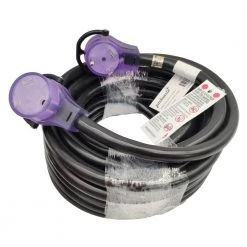 36 ft. 10/3 30 Amp 125-Volt NEMA TT-30 RV Extension Cord with Handle by parkworld