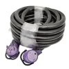 30 ft. STW 6/3 Plus 8/1 UL Listed Heavy-Duty RV/Generator NEMA 14-60 ExtensionCord 14-60P Male Plug to 14-60R Receptacle by parkworld 1 30 ft. STW 6/3 Plus 8/1 UL Listed Heavy-Duty RV/Generator NEMA 14-60 ExtensionCord 14-60P Male Plug to 14-60R Receptacle by parkworld -Cheap parkworld Store black parkworld general purpose cords 885835 64 1000