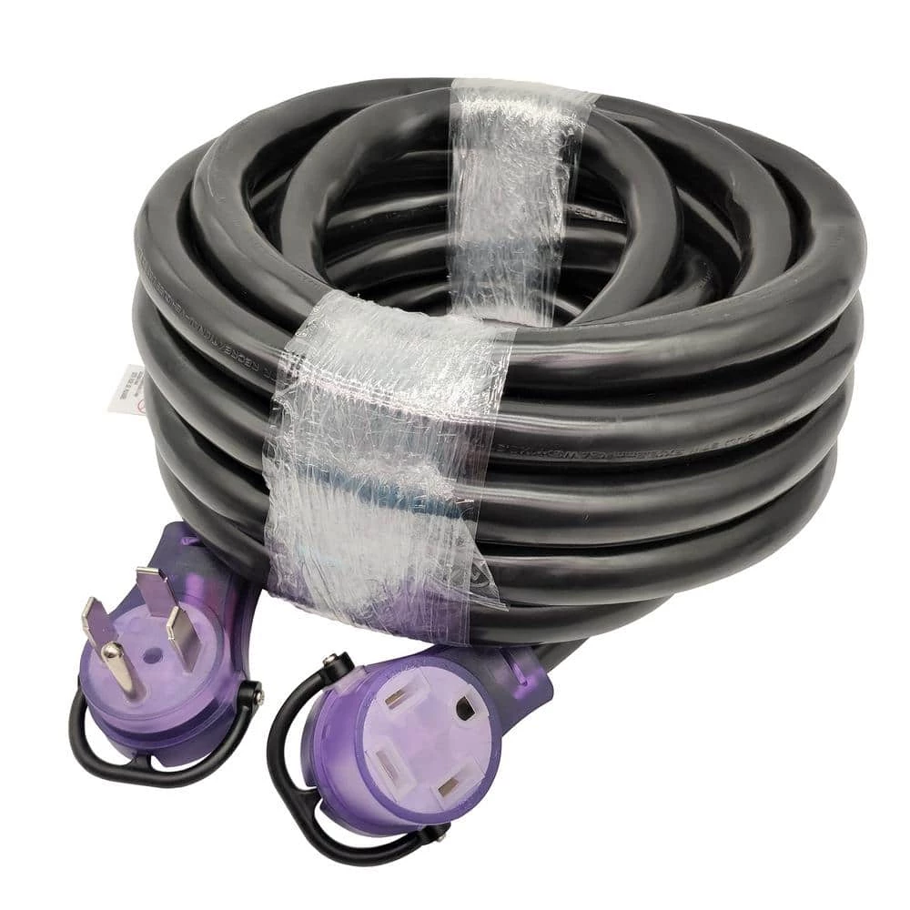 30 ft. STW 6/3 Plus 8/1 UL Listed Heavy-Duty RV/Generator NEMA 14-60 ExtensionCord 14-60P Male Plug to 14-60R Receptacle by parkworld 3 30 ft. STW 6/3 Plus 8/1 UL Listed Heavy-Duty RV/Generator NEMA 14-60 ExtensionCord 14-60P Male Plug to 14-60R Receptacle by parkworld