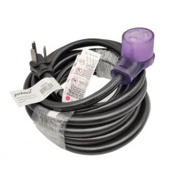 25 ft. 10/3 STW 30 Amp 3-prong Dryer Heavy-Duty NEMA 10-30 Extension Cord by parkworld -Cheap parkworld Store black parkworld general purpose cords 886030 1f 1000