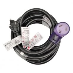 25 ft. 10/3 STW 30 Amp 3-prong Dryer Heavy-Duty NEMA 10-30 Extension Cord by parkworld