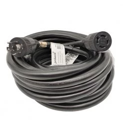 25 ft. STOW 12/4 20 Amp 125/250-Volt Generator Twist Lock NEMA L14-20 Extension Cord by parkworld