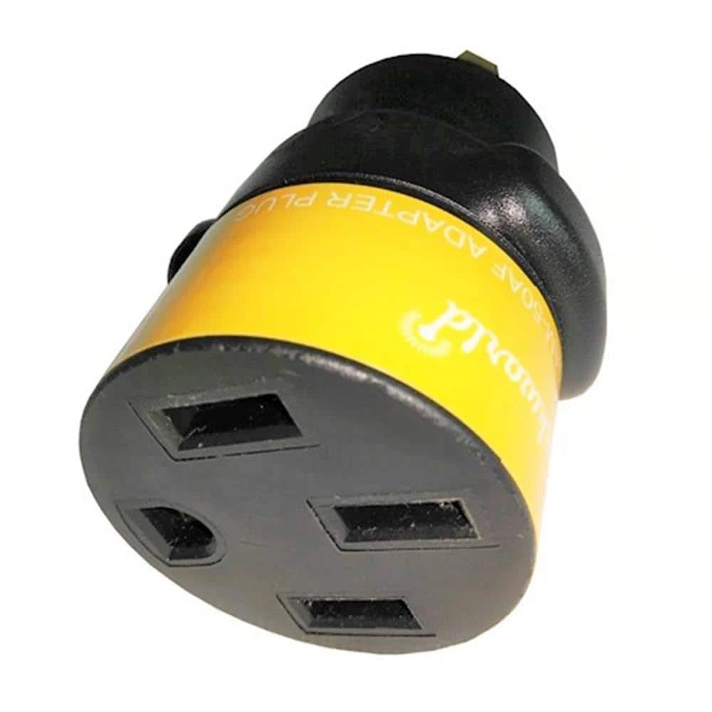 RV 30 Amp 3-Prong TT-30P Plug to RV/Generator 50 Amp 4-Prong 14-50R Outlet Splitter Adapter(TT-30P to 14-50R) For RVs by parkworld 5 RV 30 Amp 3-Prong TT-30P Plug to RV/Generator 50 Amp 4-Prong 14-50R Outlet Splitter Adapter(TT-30P to 14-50R) For RVs by parkworld - Image 3