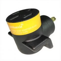 RV 30 Amp 3-Prong NEMA TT-30P Plug to RV 50 Amp 4-Prong 14-50R Outlet Splitter Adapter(Right Angle) ONLY for RVs by parkworld 9 RV 30 Amp 3-Prong NEMA TT-30P Plug to RV 50 Amp 4-Prong 14-50R Outlet Splitter Adapter(Right Angle) ONLY for RVs by parkworld -Cheap parkworld Store black parkworld plug adapters 691661 1f 1000