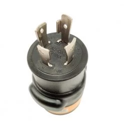 Generator 30 Amp to RV 50 Amp Power Adapter NEMA L14-30P to 14-50R 4-Prong Locking Plug to Camper 4-Prong Outlet Black by parkworld -Cheap parkworld Store black parkworld plug adapters 691944 4f 1000