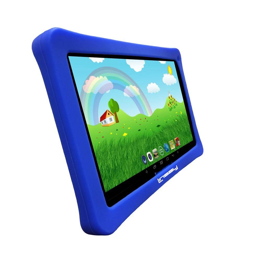 10.1 in. 2GB RAM 32GB Android 12 Quad Core Tablet with Blue Kids Defender Case by LINSAY 4 10.1 in. 2GB RAM 32GB Android 12 Quad Core Tablet with Blue Kids Defender Case by LINSAY - Image 2