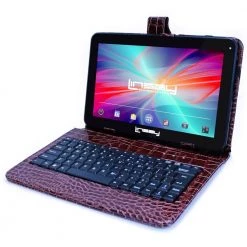 10.1 in. 2GB RAM 32GB Android 12 Quad Core Tablet with Brown Crocodile Keyboard by LINSAY 7 10.1 in. 2GB RAM 32GB Android 12 Quad Core Tablet with Brown Crocodile Keyboard by LINSAY -Cheap parkworld Store brown linsay tablets accessories f10xhdbkcobrown 4f 1000