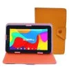 7 in. 2GB RAM 32GB Storage Android 12 Tablet with Brown Leather Case by LINSAY