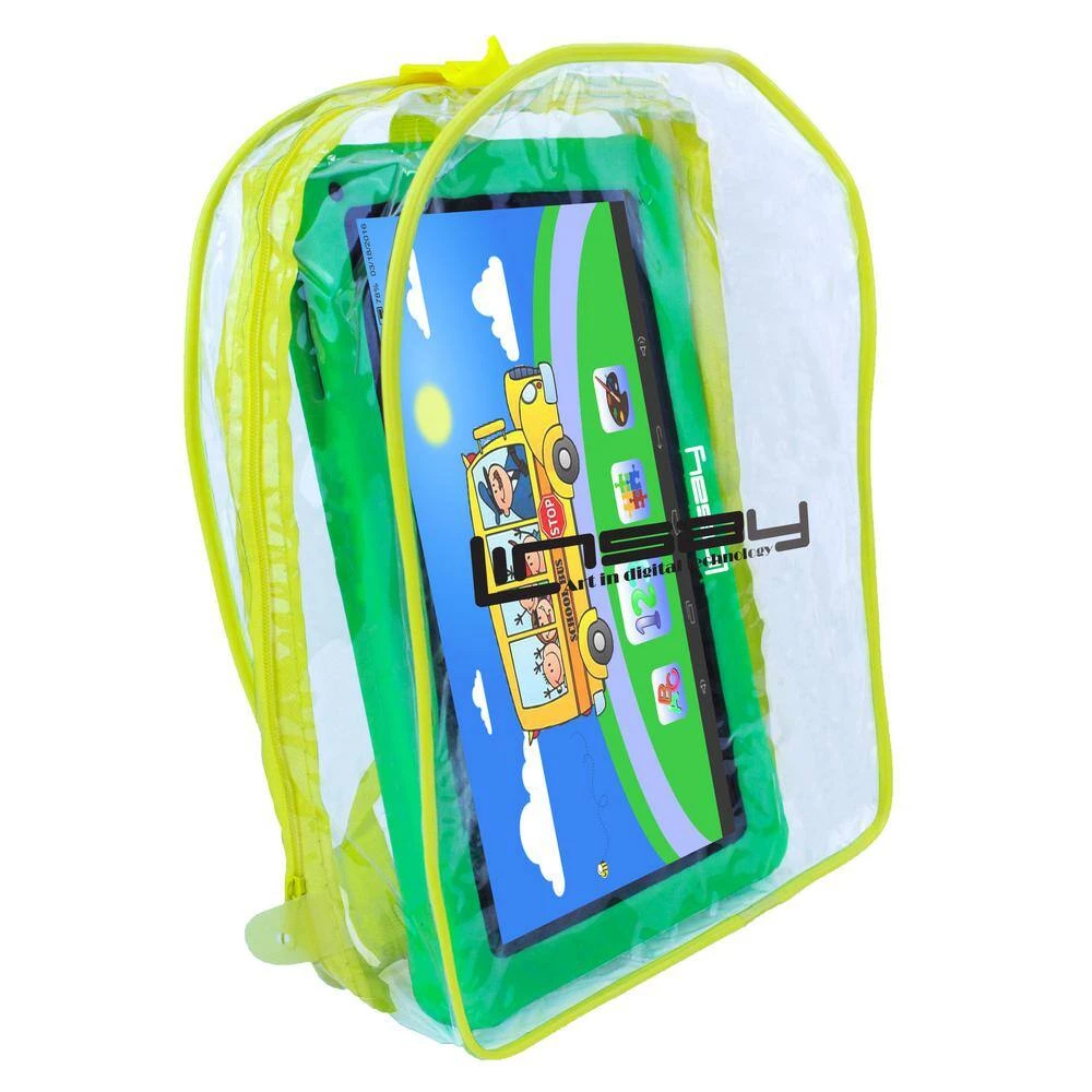 10.1 in. 2GB RAM 32GB Android 12 Quad Core Tablet with Green Kids Defender Case and Backpack by LINSAY 4 10.1 in. 2GB RAM 32GB Android 12 Quad Core Tablet with Green Kids Defender Case and Backpack by LINSAY - Image 2