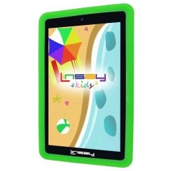 7 in. 2GB RAM 32GB Android 12 Quad Core Tablet with Green Kids Defender Case by LINSAY -Cheap parkworld Store green linsay tablets accessories f7xhdkidsgreen 4f 1000