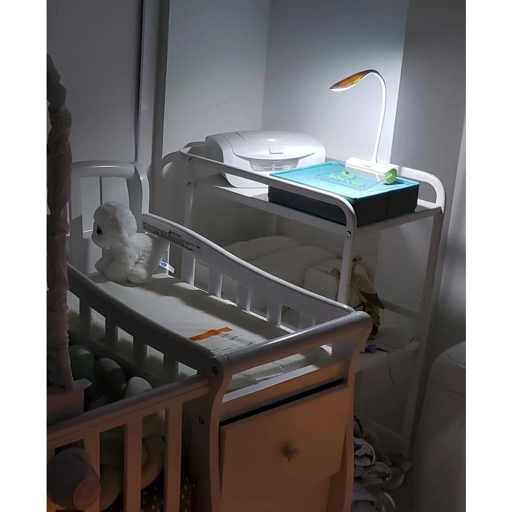 Smart LED Lamp Touch with 2 USB Charger Port Multi-Charging Station Notepad Light Green Incandescent and Night Light by LINSAY 7 Smart LED Lamp Touch with 2 USB Charger Port Multi-Charging Station Notepad Light Green Incandescent and Night Light by LINSAY - Image 5