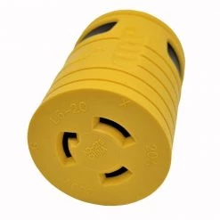 30 Amp Locking 3-Prong NEMA L6-30P Plug to 20 Amp Locking L6-20R Outlet Splitter Adapter(NEMA L6-30P to L6-20R) by parkworld -Cheap parkworld Store green parkworld plug adapters 60707 1f 1000