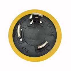 30 Amp Locking 3-Prong NEMA L6-30P Plug to 20 Amp Locking L6-20R Outlet Splitter Adapter(NEMA L6-30P to L6-20R) by parkworld -Cheap parkworld Store green parkworld plug adapters 60707 4f 1000