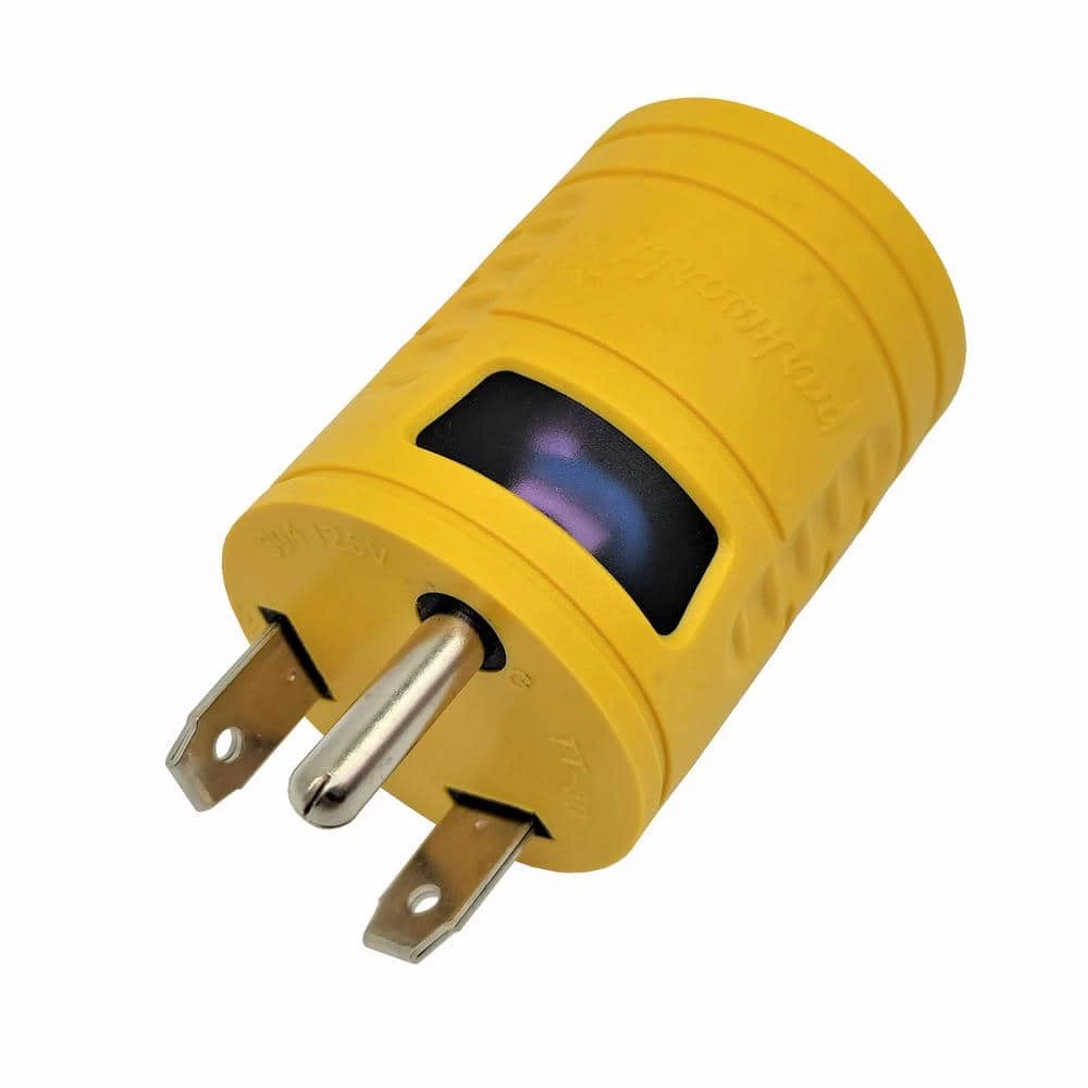 RV 30 Amp 3-Prong TT-30P Plug to 30 Amp Generator 4-Prong Locking L14-30R Outlet Splitter Adapter(TT-30P to L14-30R) by parkworld 6 RV 30 Amp 3-Prong TT-30P Plug to 30 Amp Generator 4-Prong Locking L14-30R Outlet Splitter Adapter(TT-30P to L14-30R) by parkworld - Image 4