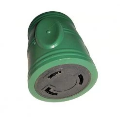 Household Regular 15 Amp 3-Prong NEMA 5-15P Plug to 30 Amp Locking L5-30R Outlet Splitter Adapter(5-15P to L5-30R) by parkworld 9 Household Regular 15 Amp 3-Prong NEMA 5-15P Plug to 30 Amp Locking L5-30R Outlet Splitter Adapter(5-15P to L5-30R) by parkworld -Cheap parkworld Store green parkworld plug adapters 691753 1f 1000