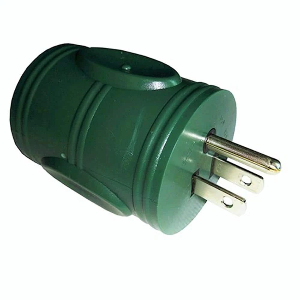 Household Regular 15 Amp 3-Prong NEMA 5-15P Plug to 30 Amp Locking L5-30R Outlet Splitter Adapter(5-15P to L5-30R) by parkworld 3 Household Regular 15 Amp 3-Prong NEMA 5-15P Plug to 30 Amp Locking L5-30R Outlet Splitter Adapter(5-15P to L5-30R) by parkworld