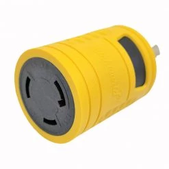 Generator 20 Amp 3-Prong Locking L5-20P Plut to 30 Amp Locking L5-30R Outlet Splitter Adapter(L5-20P to L5-30R) by parkworld -Cheap parkworld Store green parkworld plug adapters 691999 4f 1000