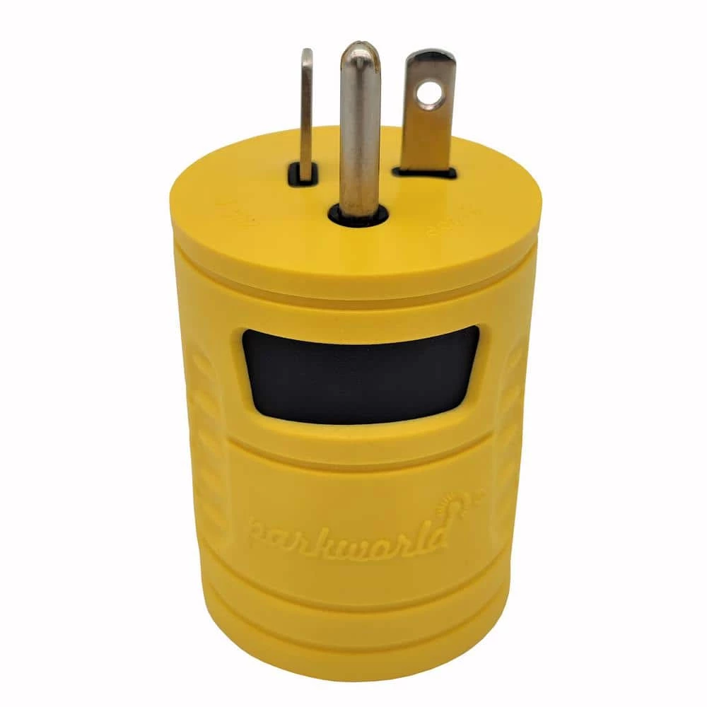 Generator 20 Amp 3-Prong NEMA 5-20P Plut to RV 30 Amp 3-Prong TT-30R Outlet Splitter Adapter(5-20P to TT-30R) by parkworld 4 Generator 20 Amp 3-Prong NEMA 5-20P Plut to RV 30 Amp 3-Prong TT-30R Outlet Splitter Adapter(5-20P to TT-30R) by parkworld - Image 2