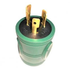 Generator 20 Amp Locking 3-Prong L5-20P Plug to 20 Amp T-Blade 5-20R/5-15R Outlet Splitter Adapter(L5-20P to 5-20/15R) by parkworld -Cheap parkworld Store green parkworld plug adapters 884876 4f 1000
