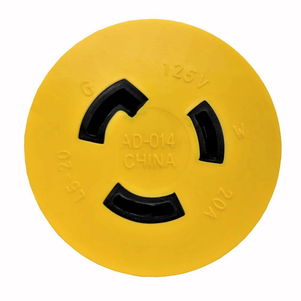 Generator 30 Amp 3-Prong Locking NEMA L5-30P Plug to 20 Amp Locking L5-20R Outlet Splitter Adapter(L5-30P to L5-20R) by parkworld 7 Generator 30 Amp 3-Prong Locking NEMA L5-30P Plug to 20 Amp Locking L5-20R Outlet Splitter Adapter(L5-30P to L5-20R) by parkworld - Image 5