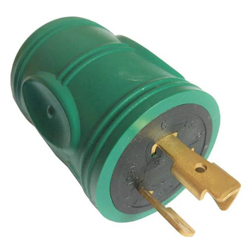 Generator Locking 3-Prong 20 Amp L5-20P Plug to 4-Prong 20 Amp L14-20R Outlet Splitter Adapter(NEMA L5-20P to L14-20R) by parkworld 3 Generator Locking 3-Prong 20 Amp L5-20P Plug to 4-Prong 20 Amp L14-20R Outlet Splitter Adapter(NEMA L5-20P to L14-20R) by parkworld