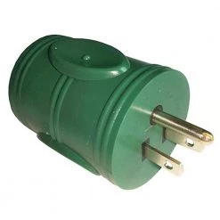 Household Regular 15 Amp 5-15P Plug to 20 Amp Locking L5-20R Outlet Splitter Adapter(NEMA 5-15P to L5-20R) by parkworld