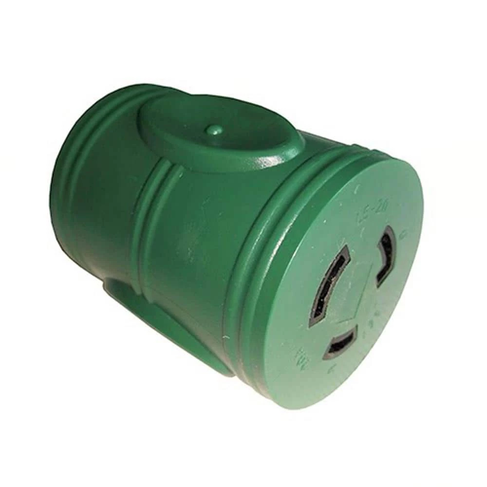 Household Regular 15 Amp 5-15P Plug to 20 Amp Locking L5-20R Outlet Splitter Adapter(NEMA 5-15P to L5-20R) by parkworld 4 Household Regular 15 Amp 5-15P Plug to 20 Amp Locking L5-20R Outlet Splitter Adapter(NEMA 5-15P to L5-20R) by parkworld - Image 2