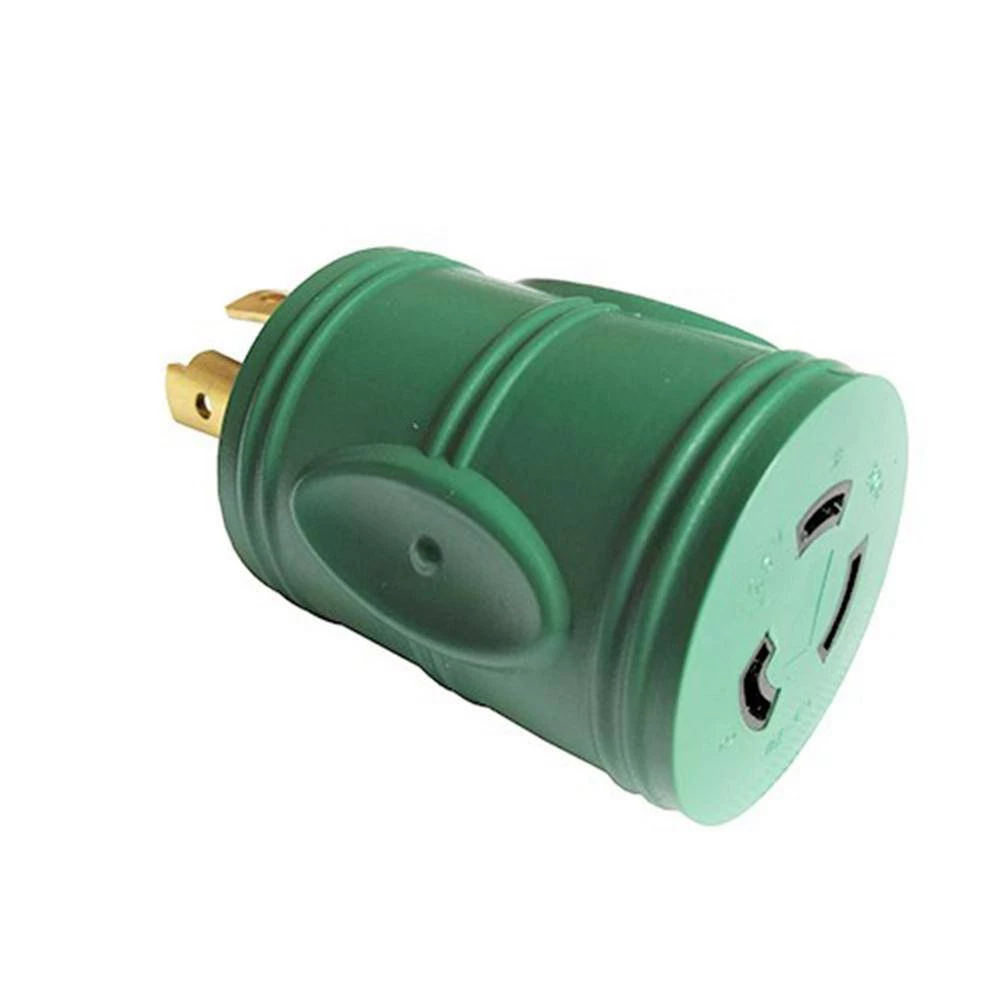 Generator 30 Amp 4-Prong Locking NEMA L14-30P Plug to 20 Amp 3-Prong L5-20R Outlet Splitter Adapter(L14-30P to L5-20R) by parkworld 4 Generator 30 Amp 4-Prong Locking NEMA L14-30P Plug to 20 Amp 3-Prong L5-20R Outlet Splitter Adapter(L14-30P to L5-20R) by parkworld - Image 2