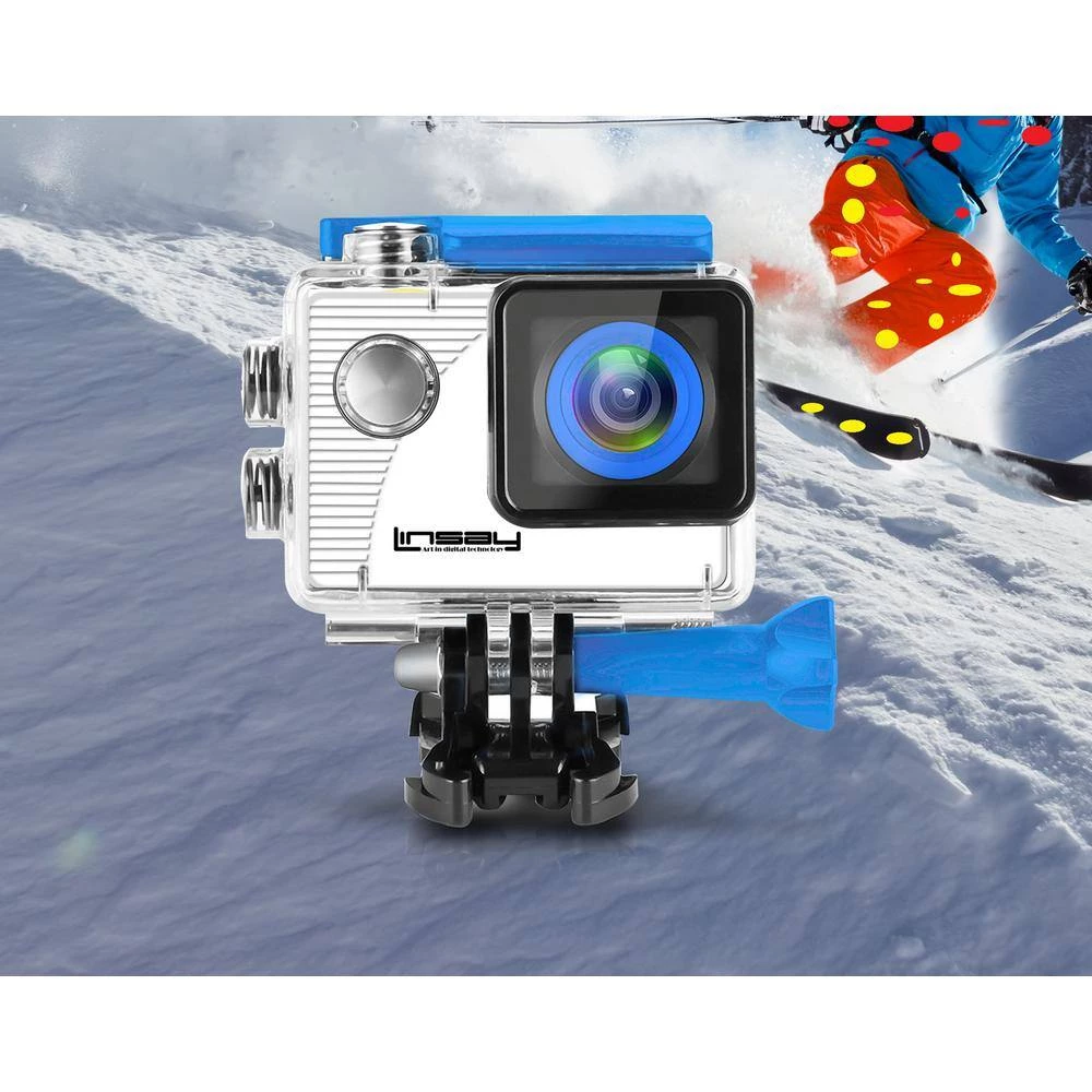 Funny Kids Blue Action Camera Sport Outdoor Activities HD Video and Photos Micro SD Card Slot up to 32GB by LINSAY 5 Funny Kids Blue Action Camera Sport Outdoor Activities HD Video and Photos Micro SD Card Slot up to 32GB by LINSAY - Image 3