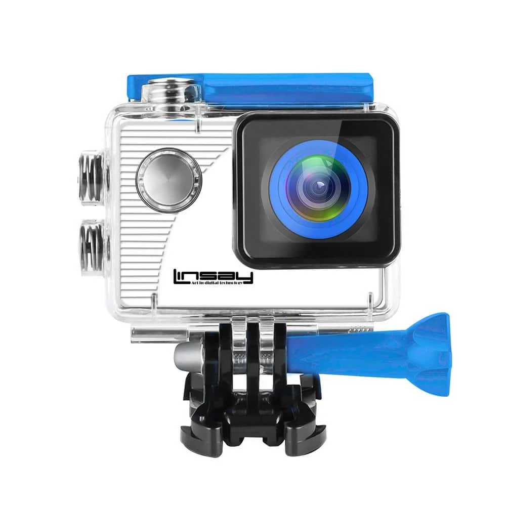 Funny Kids Blue Action Camera Sport Outdoor Activities HD Video and Photos Micro SD Card Slot up to 32GB by LINSAY 3 Funny Kids Blue Action Camera Sport Outdoor Activities HD Video and Photos Micro SD Card Slot up to 32GB by LINSAY