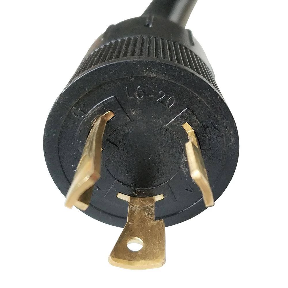 1.5 ft. 10/3 3-Wire EVSE Charging Adapter 20 Amp 125-Volt NEMA L5-20P to 50 Amp Electric Vehicle 14-50R EV Adapter Cord by parkworld 4 1.5 ft. 10/3 3-Wire EVSE Charging Adapter 20 Amp 125-Volt NEMA L5-20P to 50 Amp Electric Vehicle 14-50R EV Adapter Cord by parkworld - Image 2