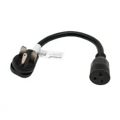 1.5 ft. 10/3 3-Wire 30 Amp 250-Volt HVAC 3-Prong Plug NEMA 6-30P to 20 Amp 6-20R/6-15R T-Blade Female Adapter Cord by parkworld 9 1.5 ft. 10/3 3-Wire 30 Amp 250-Volt HVAC 3-Prong Plug NEMA 6-30P to 20 Amp 6-20R/6-15R T-Blade Female Adapter Cord by parkworld -Cheap parkworld Store parkworld appliance extension cords 60455 1f 1000