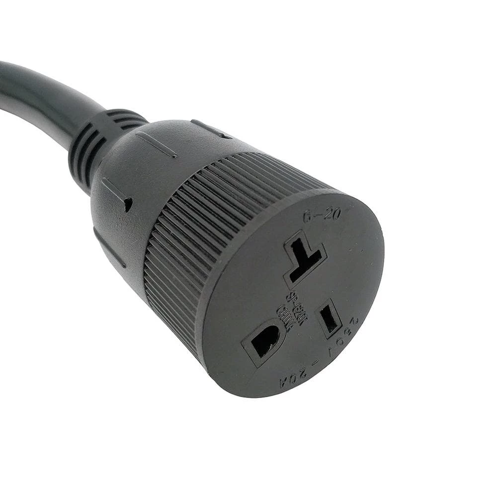 1.5 ft. 10/3 3-Wire 30 Amp 250-Volt HVAC 3-Prong Plug NEMA 6-30P to 20 Amp 6-20R/6-15R T-Blade Female Adapter Cord by parkworld 5 1.5 ft. 10/3 3-Wire 30 Amp 250-Volt HVAC 3-Prong Plug NEMA 6-30P to 20 Amp 6-20R/6-15R T-Blade Female Adapter Cord by parkworld - Image 3