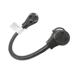 1.5 ft. 10/3 3-Wire 30 Amp 125-Volt NEMA 14-30P to TT-30R Adapter Cord by parkworld 9 1.5 ft. 10/3 3-Wire 30 Amp 125-Volt NEMA 14-30P to TT-30R Adapter Cord by parkworld -Cheap parkworld Store parkworld appliance extension cords 60486 1f 1000