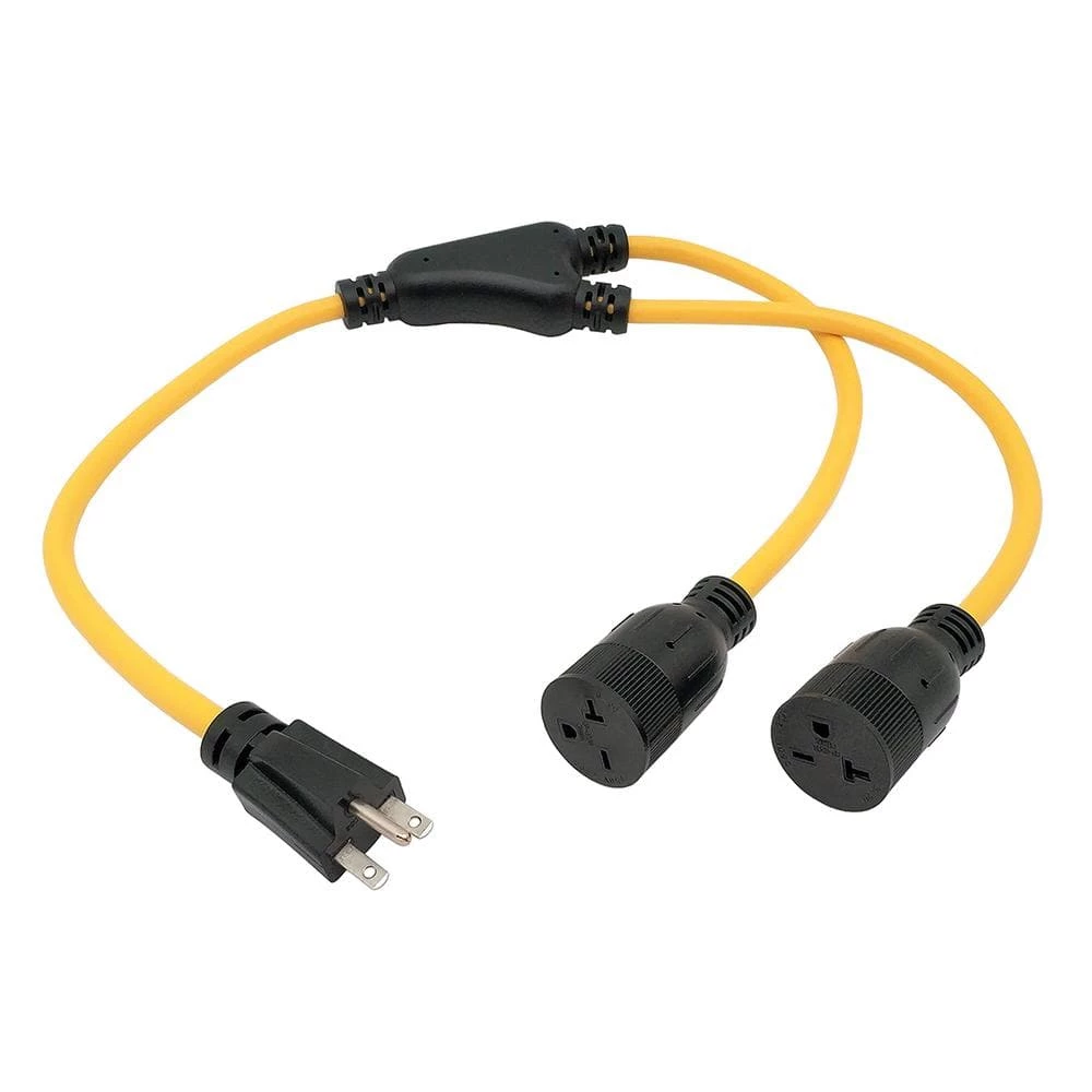 3 ft. 12/3 3-Wire NEMA 6-15 Splitter NEMA 6-15P to (2) 6-15R T-Blade for 6-20R Receptacle Y Adapter Cord by parkworld 3 3 ft. 12/3 3-Wire NEMA 6-15 Splitter NEMA 6-15P to (2) 6-15R T-Blade for 6-20R Receptacle Y Adapter Cord by parkworld