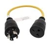 2 ft. 12/3 3-Wire 20 Amp 250-Volt NEMA L14-20P to 6-20R Generator/Power Tools Adapter Cord by parkworld 1 2 ft. 12/3 3-Wire 20 Amp 250-Volt NEMA L14-20P to 6-20R Generator/Power Tools Adapter Cord by parkworld -Cheap parkworld Store parkworld appliance extension cords 60547 64 1000