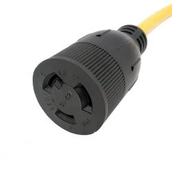 3 ft. 12/3 3-Wire 15 Amp 250-Volt NEMA 6-15P to L6-20R Adapter Cord by parkworld -Cheap parkworld Store parkworld appliance extension cords 60561 4f 1000