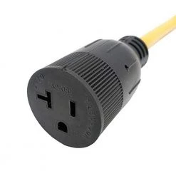 3 ft. 12/3 3-Wire 20 Amp 3-Prong Locking Plug NEMA L6-20P to 15 Amp 125-Volt 5-20R(T-Blade 5-15R) Adapter Cord by parkworld -Cheap parkworld Store parkworld appliance extension cords 60585 4f 1000