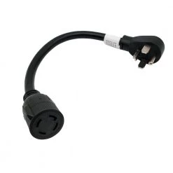 1.5 ft. 10/4 4-Wire 30 Amp 125/250-Volt 4-Prong Dryer 14-30P Plug to L14-30R Receptacle Adapter Cord(14-30P to L14-30R) by parkworld 9 1.5 ft. 10/4 4-Wire 30 Amp 125/250-Volt 4-Prong Dryer 14-30P Plug to L14-30R Receptacle Adapter Cord(14-30P to L14-30R) by parkworld -Cheap parkworld Store parkworld appliance extension cords 60745 1f 1000