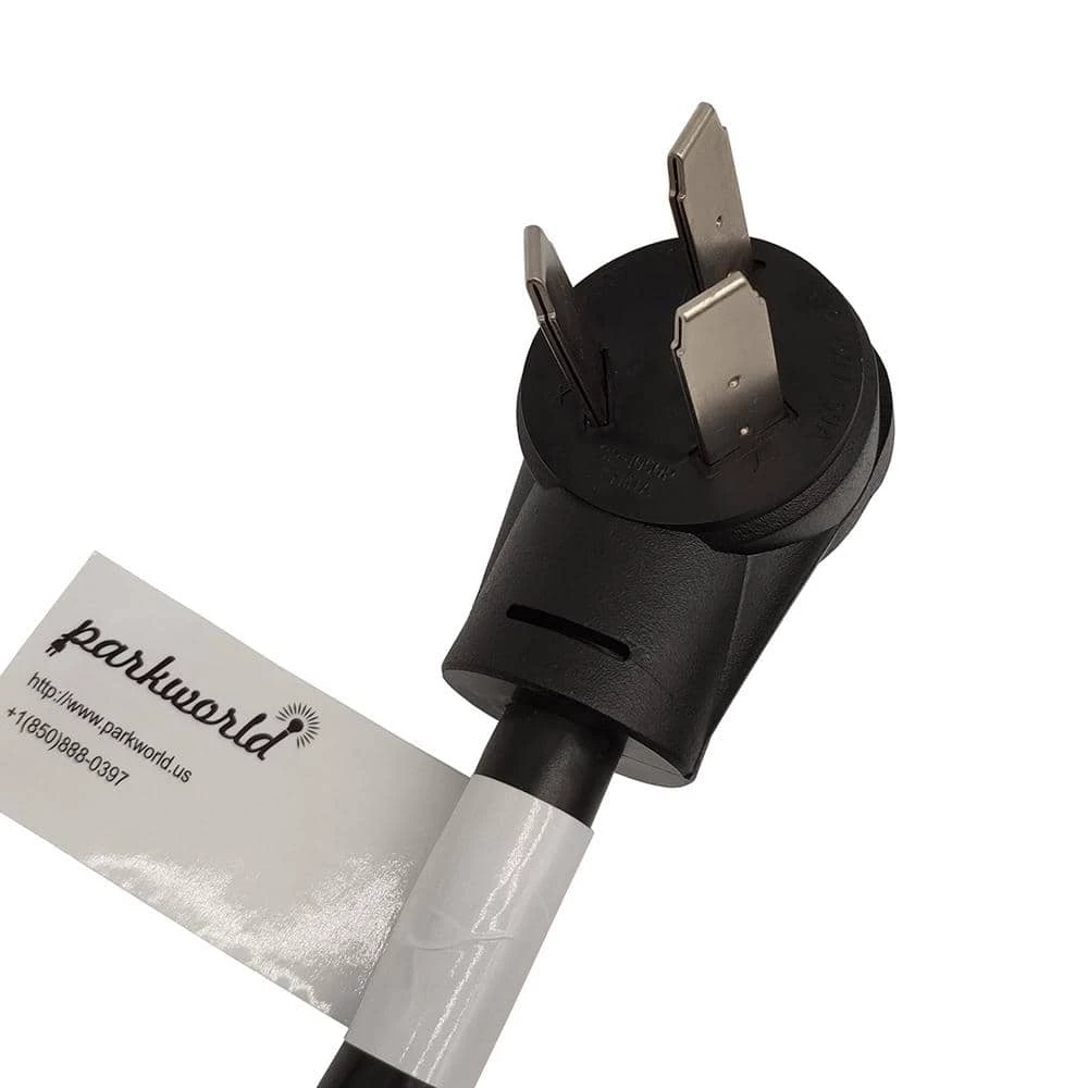 1.5 ft. 10/3 3-Wire 50 Amp 3-Prong Old Range/Dryer Plug NEMA 10-50P to 30 Amp 4-Prong New Dryer 14-30R Adapter Cord by parkworld 4 1.5 ft. 10/3 3-Wire 50 Amp 3-Prong Old Range/Dryer Plug NEMA 10-50P to 30 Amp 4-Prong New Dryer 14-30R Adapter Cord by parkworld - Image 2