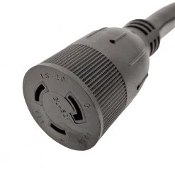 1 ft. 10/3 3-Wire 30 Amp 125/250-Volt 4-Prong Dryer NEMA 14-30P Plug to 20 Amp 3-Prong Locking L5-20R Adapter Cord by parkworld 7 1 ft. 10/3 3-Wire 30 Amp 125/250-Volt 4-Prong Dryer NEMA 14-30P Plug to 20 Amp 3-Prong Locking L5-20R Adapter Cord by parkworld -Cheap parkworld Store parkworld appliance extension cords 61247 4f 1000