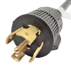 1 ft. 10/4 4-Wire 30 Amp 208-Volt 5-Prong Locking NEMA L21-30P Plug to 4-Prong Locking L14-30R Receptacle Adapter Cord by parkworld -Cheap parkworld Store parkworld appliance extension cords 61315 4f 1000