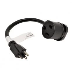 1.5 ft. 10/3 3-Wire 20 Amp 125-Volt 3-Prong NEMA 5-20P Plug to 50 Amp 250-Volt 6-50R Receptacle Welder Adapter Cord by parkworld