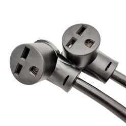 3 ft. 10/3 STW 3-Wire NEMA 6-30 Splitter Cord NEMA 6-30P Plug to (2)6-30R Receptacle Y Adapter Cord by parkworld -Cheap parkworld Store parkworld appliance extension cords 61520 1f 1000