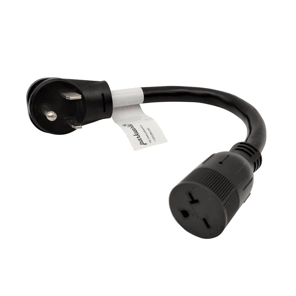 1 ft. 10/3 3-Wire 20 Amp 250-Volt NEMA 6-50P to 6-20R(T-Blade 6-15R) Welder Adapter Cord by parkworld 6 1 ft. 10/3 3-Wire 20 Amp 250-Volt NEMA 6-50P to 6-20R(T-Blade 6-15R) Welder Adapter Cord by parkworld - Image 4