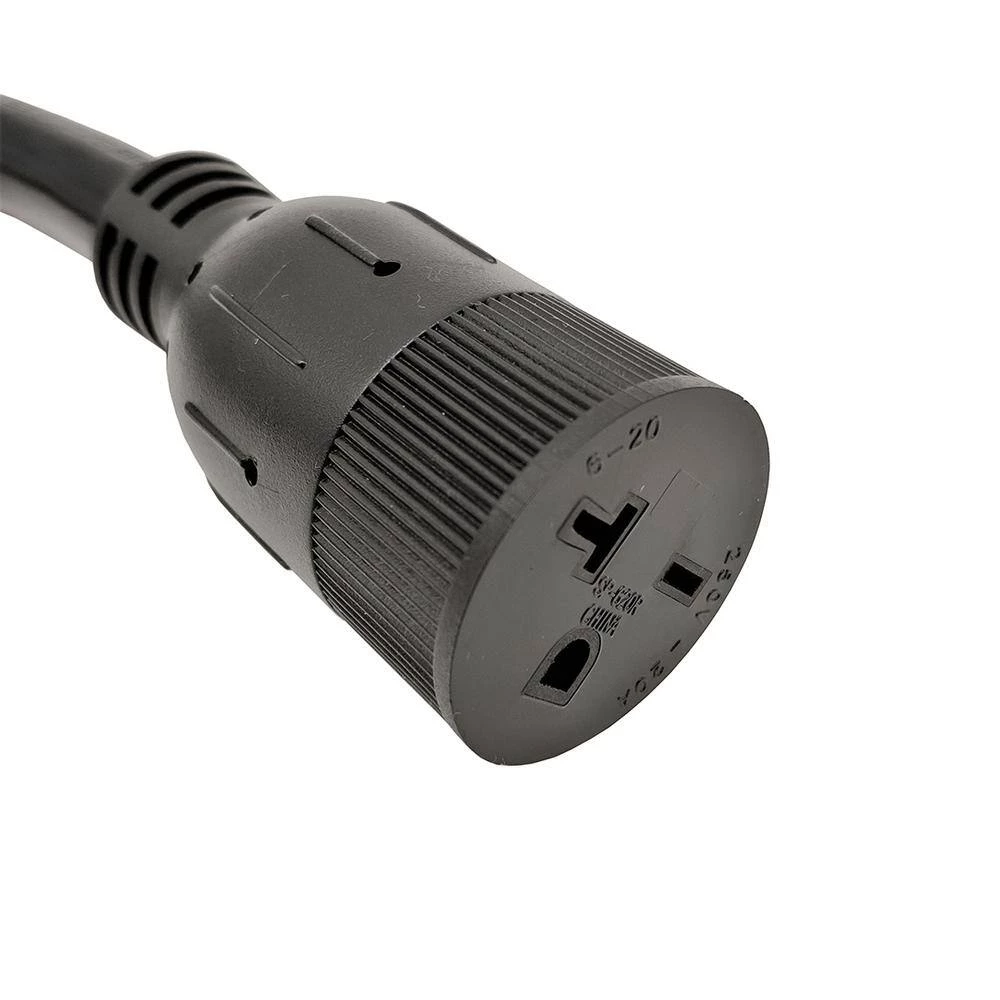 1 ft. 10/3 3-Wire 20 Amp 250-Volt NEMA 6-50P to 6-20R(T-Blade 6-15R) Welder Adapter Cord by parkworld 5 1 ft. 10/3 3-Wire 20 Amp 250-Volt NEMA 6-50P to 6-20R(T-Blade 6-15R) Welder Adapter Cord by parkworld - Image 3